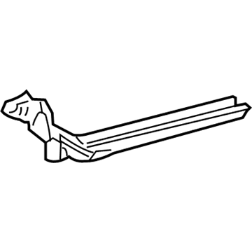 GM 88970817 Rail,Front Compartment Rear Inner Side