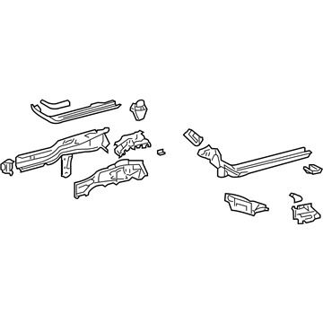 Pontiac 19204911 Lower Rail Assembly