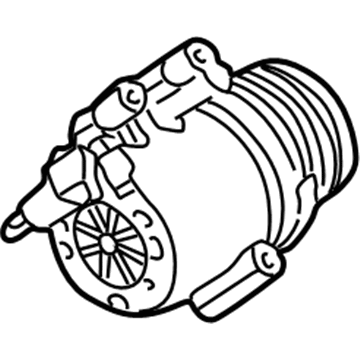 Oldsmobile 19130448 Compressor Assembly