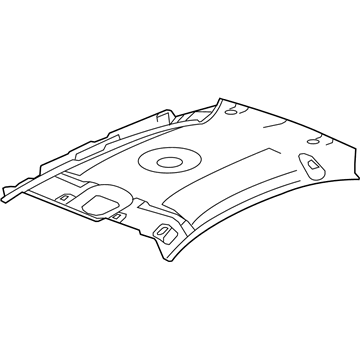 GM 25813919 Panel Assembly, Headlining Trim *Light Ttnum