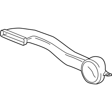 Cadillac 20945802 Cooling Duct