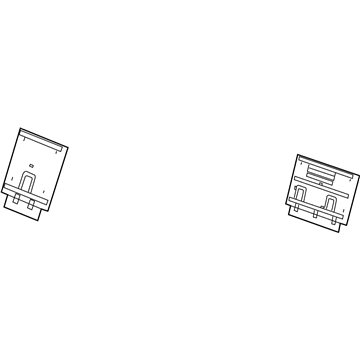 GM 96839534 Panel,Rear Seat Back Filler