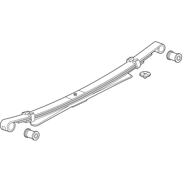 2023 GMC Canyon Leaf Spring - 86538864