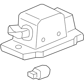 Chevy 13590043 License Lamp