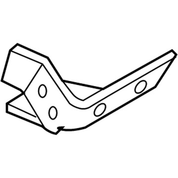 Pontiac 92080448 Fender Rear Bracket