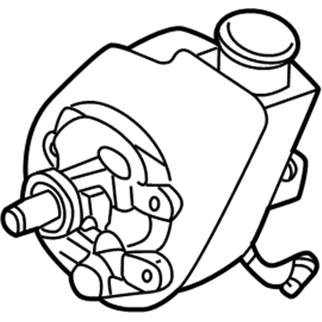 2007 Chevy Silverado 3500 HD Power Steering Pump - 19420677