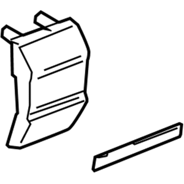 GM 12475127 Molding Kit,Body Side Lower