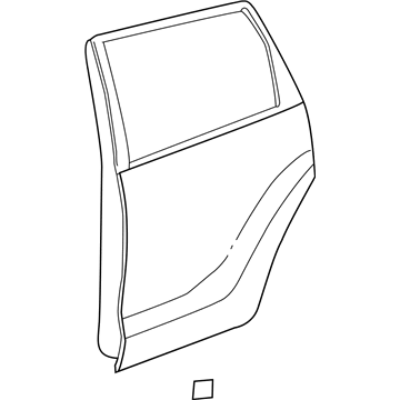 GM 19184025 Door,Rear Side