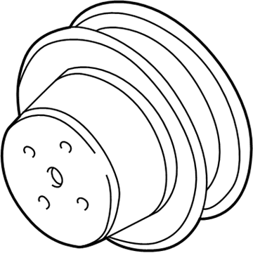 Oldsmobile 12550053 Pulley