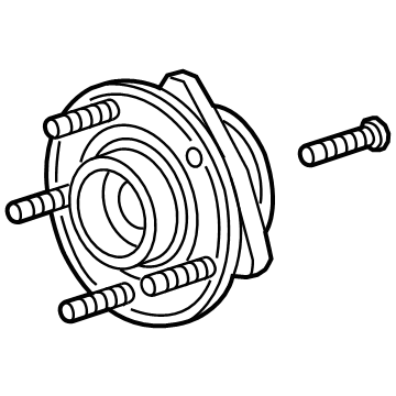 Cadillac 13544843 Hub Assembly