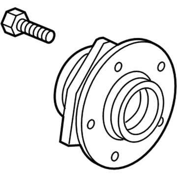 Saturn 10359824 Front Hub & Bearing