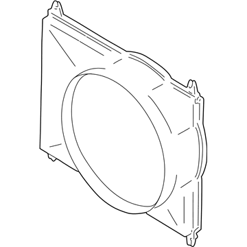 Chevy 30024010 Fan Shroud