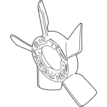 1999 Chevy Tracker Fan Blade - 96058046