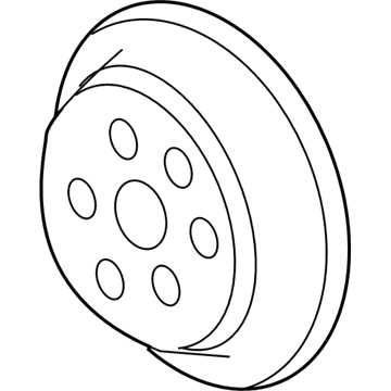 Pontiac 90537298 Pulley