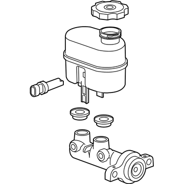 GMC 25865166 Master Cylinder