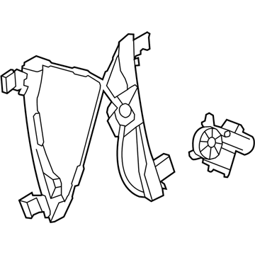 2017 Buick Verano Window Regulator - 23119911