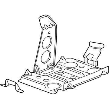 Cadillac 23307825 Battery Tray