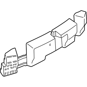 GM 16514312 Absorber, Rear Bumper Fascia Energy