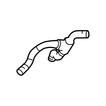 GM 22759097 Radiator Surge Tank Engine Hose