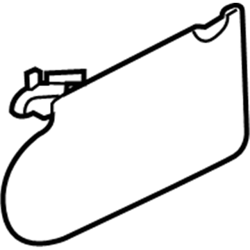 Pontiac 10360285 Sunvisor