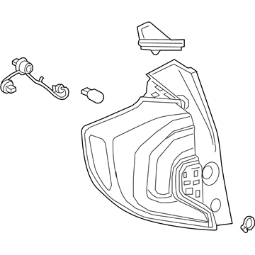 GM 84379499 LAMP,RR STOP