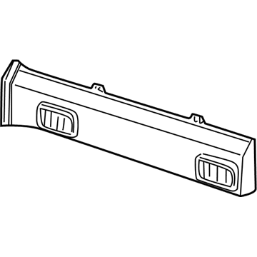 GMC 15990067 Heat Duct