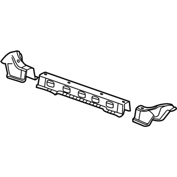 GM 25839274 Bar Assembly, Rear Compartment Panel Rear Cr