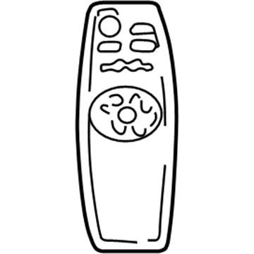 Pontiac 12457797 Remote Control