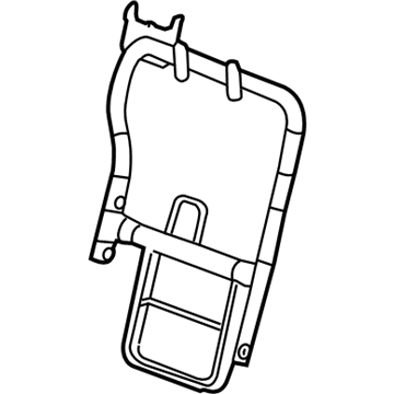 GM 23435110 Frame Assembly, Rear Seat Back