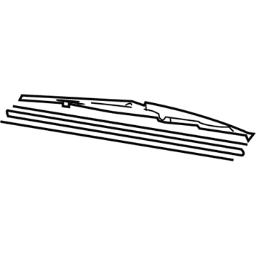 Pontiac Vibe Windshield Wiper - 19184577