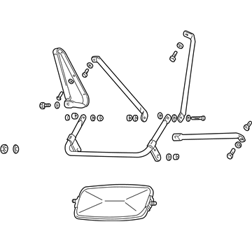 Chevy 19120887 Mirror Assembly