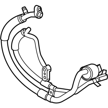 Cadillac 84868683 Front A/C Hose