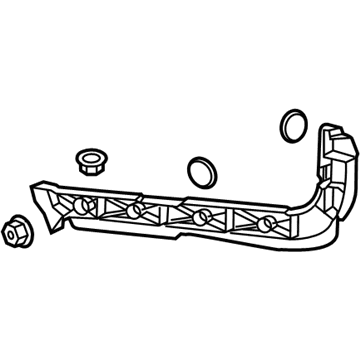 GM 84267636 Guide Assembly, Rear Bumper Fascia