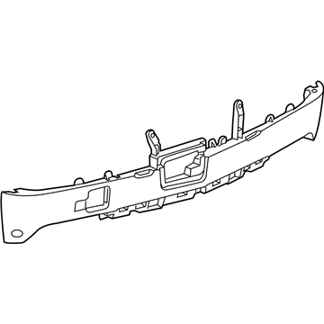 GM 23417660 Absorber, Rear Bumper Fascia Energy