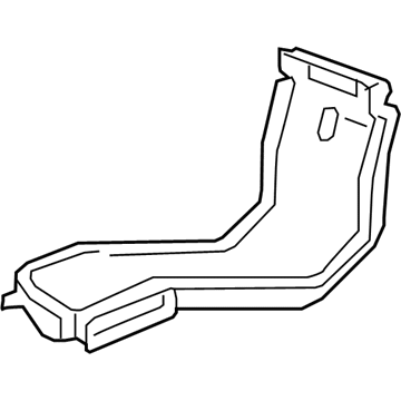 Cadillac 23416098 Floor Duct