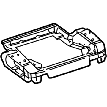 GMC 12478890 Seat Frame