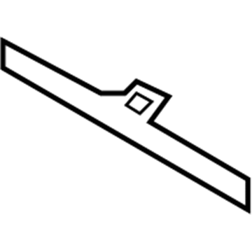 GM 96941160 Reinforcement,Instrument Panel Compartment Lower