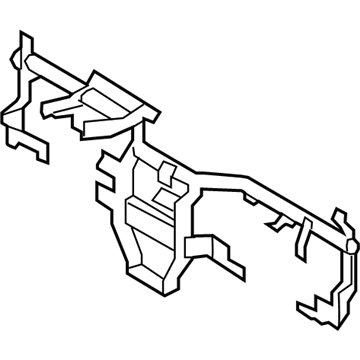 Pontiac 96871235 Reinforcement Beam