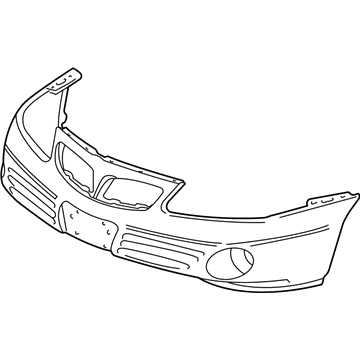 Pontiac 12482899 Bumper Cover