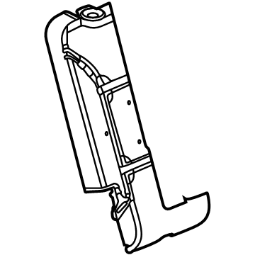 GM 85125274 Pad Assembly, 3Rd Row St Bk