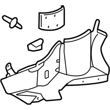 GM 22714699 Shield Assembly, Engine Splash