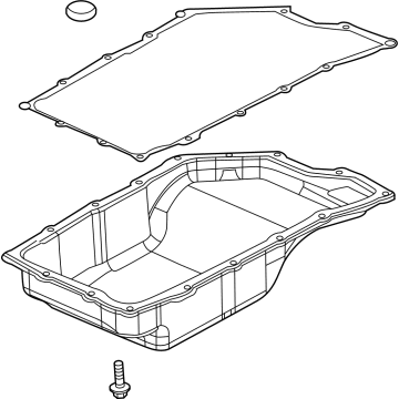 Chevy 24286058 Transmission Pan