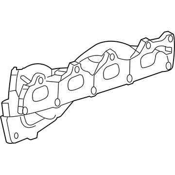 GM 12564557 Exhaust Manifold Assembly (W/ 3Way Catalytic Converter)