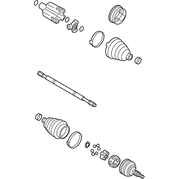 Buick 23423789 Axle Assembly