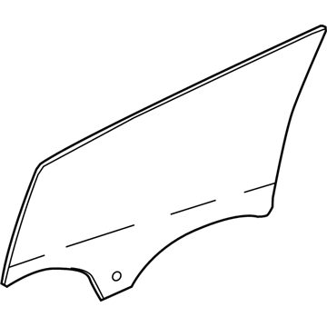 GM 84516192 Window, Rear S/D