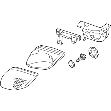 Pontiac 16530151 Headlamp Assembly