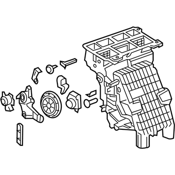 Chevy 39150991 A/C & Heater Case