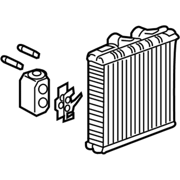 Chevy 13435995 Evaporator Core