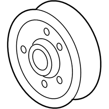 Chevy 12611587 Pulley