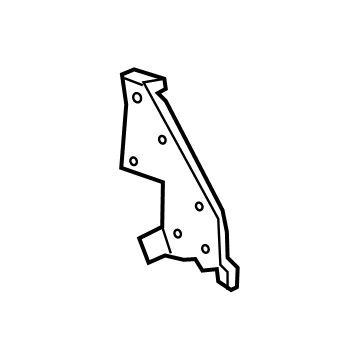 GM 84736669 Baffle Assembly, Body H/Plr Upr